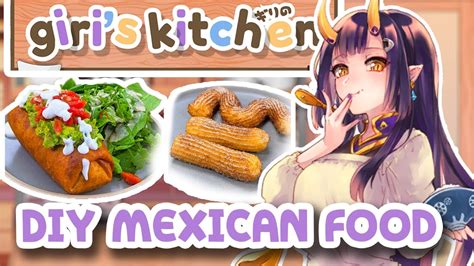 onigiri vtuber|[VTUBER COOKING] How to make Chimichangas and Churros!